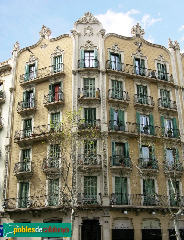 Barcelona - Còrsega, 221 / Muntaner, 171 (Foto: Albert Esteves, 2006) Barcelona - Còrsega, 221 / Muntaner, 171