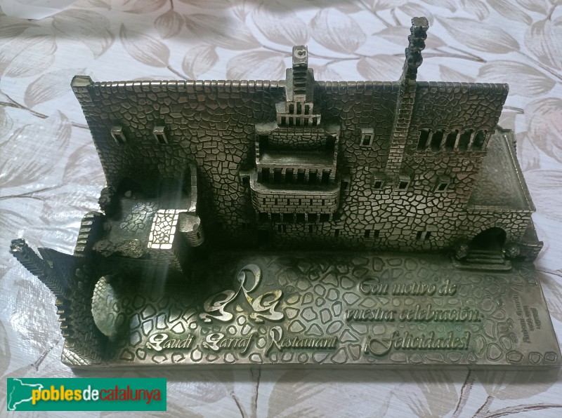 Sitges - Celler Güell de Garraf. Maqueta (Foto: Mimoun Amtlili, 2023) Sitges - Celler Güell de Garraf. Maqueta