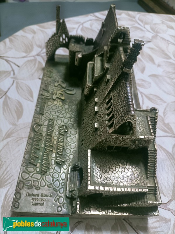 Sitges - Celler Güell de Garraf. Maqueta (Foto: Mimoun Amtlili, 2023) Sitges - Celler Güell de Garraf. Maqueta