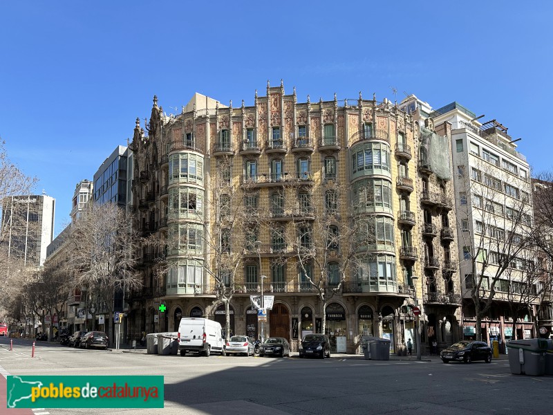 Barcelona - Aribau, 180 / París 180 bis (Foto: Albert Esteves, 2023) Barcelona - Aribau, 180 / París 180 bis