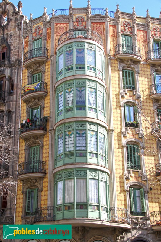 Barcelona - Aribau, 180 / París 180 bis (Foto: Albert Esteves, 2018) Barcelona - Aribau, 180 / París 180 bis
