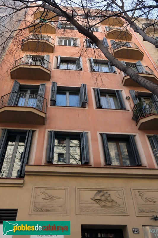 Barcelona - Aribau, 129 (Foto: Albert Esteves, 2023) Barcelona - Aribau, 129