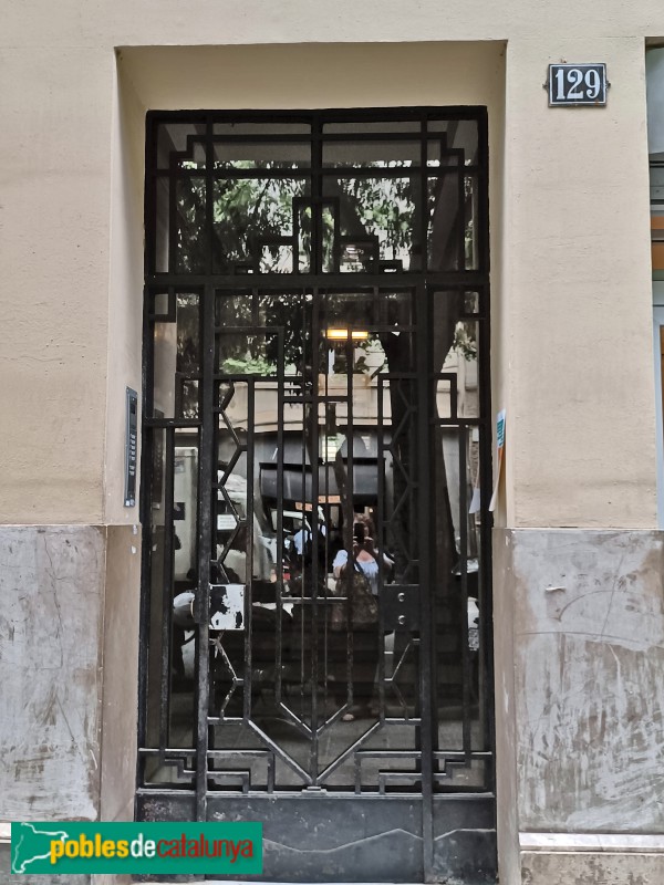 Barcelona - Aribau, 129 (Foto: Anna Corcoll, 2022) Barcelona - Aribau, 129