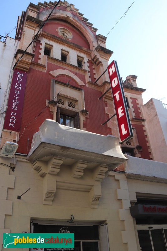 Sitges - Casa Severià Vilella (Foto: Albert Esteves, 2023) Sitges - Casa Severià Vilella