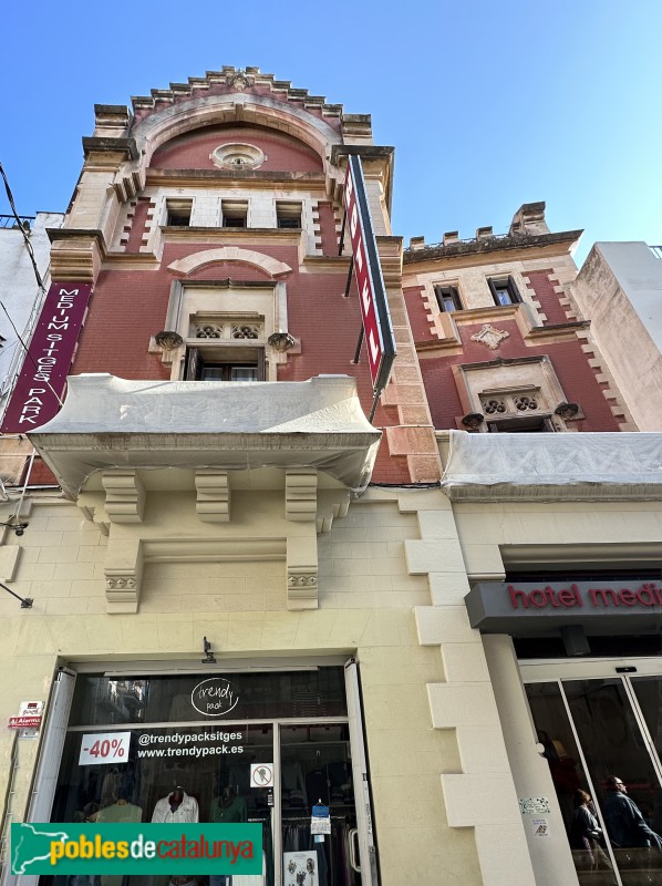 Sitges - Casa Severià Vilella (Foto: Albert Esteves, 2023) Sitges - Casa Severià Vilella