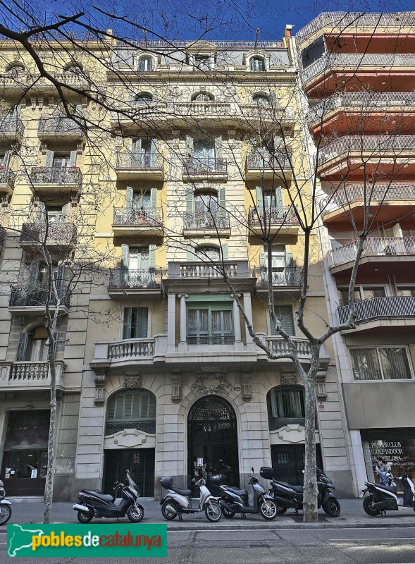 Barcelona - Muntaner, 206 (Foto: Albert Esteves, 2023) Barcelona - Muntaner, 206