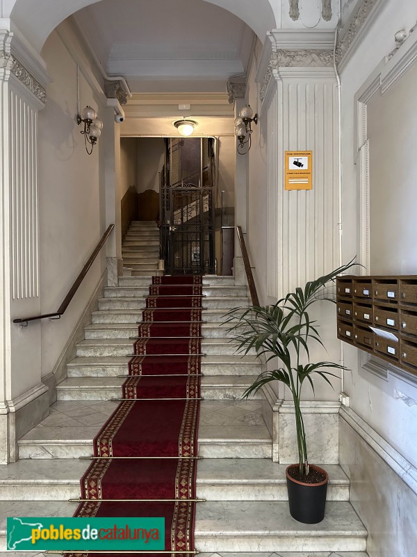 Barcelona - Muntaner, 206 (Foto: Albert Esteves, 2023) Barcelona - Muntaner, 206