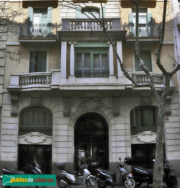 Barcelona - Muntaner, 206 (Foto: Albert Esteves, 2023) Barcelona - Muntaner, 206