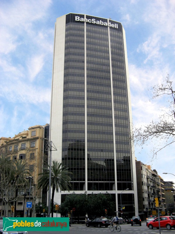 Barcelona - Edifici Sabadell (Balmes, 168-170) (Foto: Albert Esteves, 2008) Barcelona - Edifici Sabadell (Balmes, 168-170)