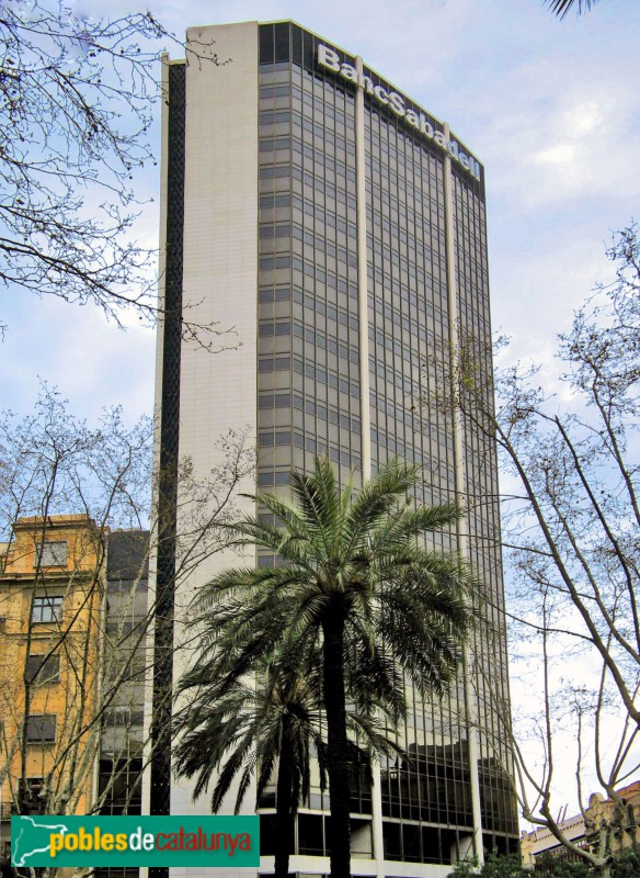 Barcelona - Edifici Sabadell (Balmes, 168-170) (Foto: Albert Esteves, 2008) Barcelona - Edifici Sabadell (Balmes, 168-170)