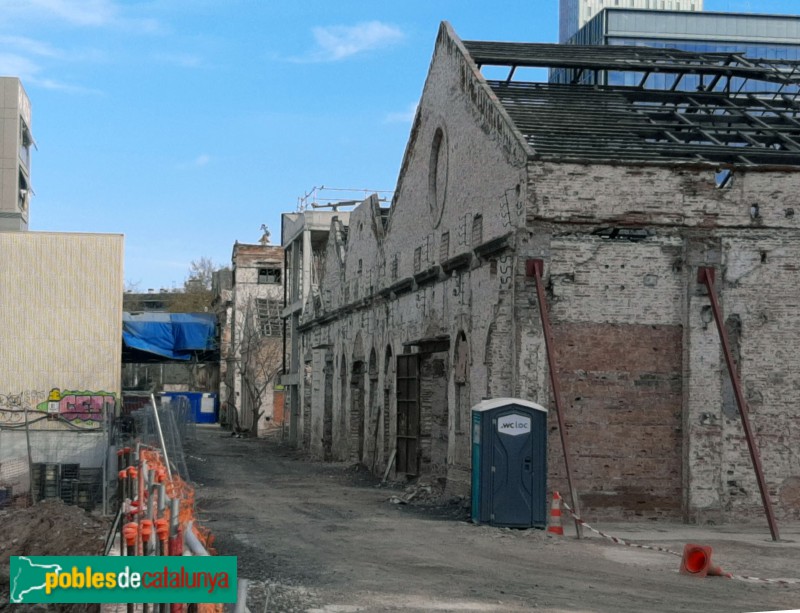 Barcelona - Can Ricart. Carrer Perú (Foto: Sergi Suárez, 2023) Barcelona - Can Ricart. Carrer Perú