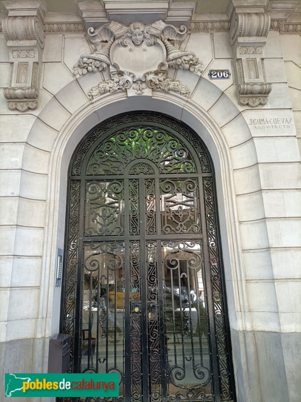 Barcelona - Muntaner, 206 (Foto: Anna Corcoll, 2022) Barcelona - Muntaner, 206