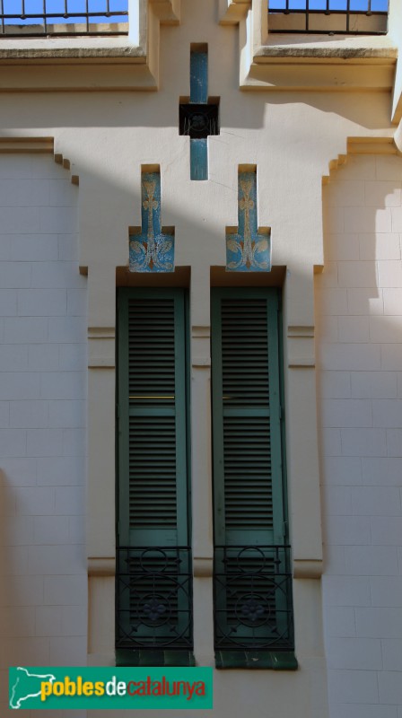 Sitges - Casa Ursicina Sanahuja (Foto: Albert Esteves, 2023) Sitges - Casa Ursicina Sanahuja