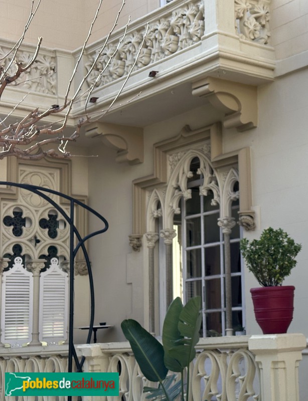 Sitges - Casa Bonaventura Blay (Foto: Albert Esteves, 2023) Sitges - Casa Bonaventura Blay