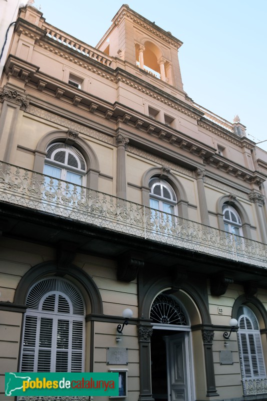 Sitges - Casa Antoni Robert (Foto: Albert Esteves, 2023) Sitges - Casa Antoni Robert