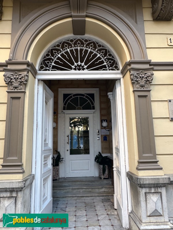 Sitges - Casa Antoni Robert (Foto: Albert Esteves, 2023) Sitges - Casa Antoni Robert