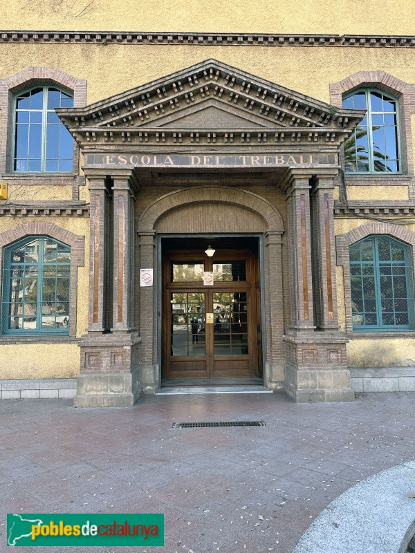 Barcelona - Escola Industrial. Escola del Treball (Foto: Albert Esteves, 2023) Barcelona - Escola Industrial. Escola del Treball