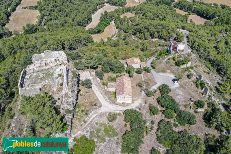 Santa Maria de Miralles - Castell de Miralles (Foto: Francesc Vidal-Barraquer, 2022) Santa Maria de Miralles - Castell de Miralles