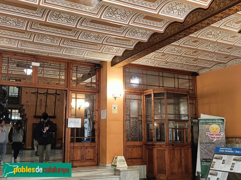 Barcelona - Escola Industrial. Escola del Treball (Foto: Anna Corcoll, 2022) Barcelona - Escola Industrial. Escola del Treball