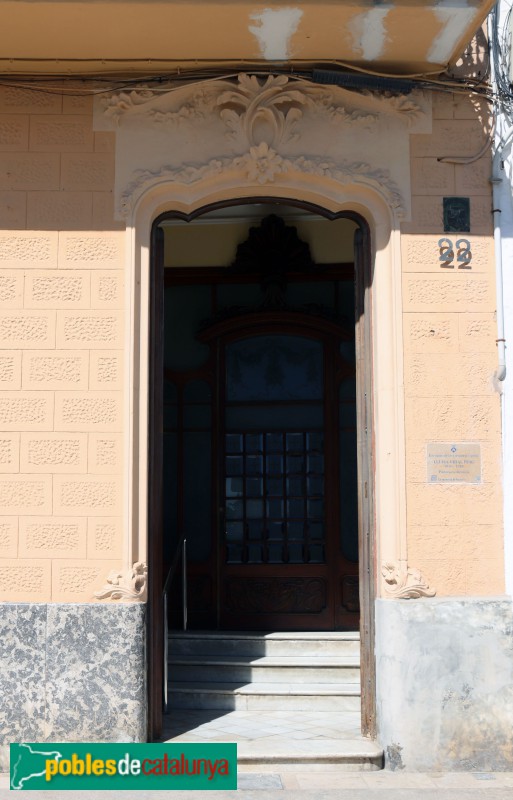 Sitges - Casa Marina Planas (Foto: Albert Esteves, 2023) Sitges - Casa Marina Planas