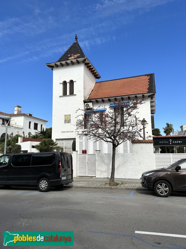 Sitges - Av. Vinyet, 4 (Hotel Capri) (Foto: Albert Esteves, 2023) Sitges - Av. Vinyet, 4 (Hotel Capri)