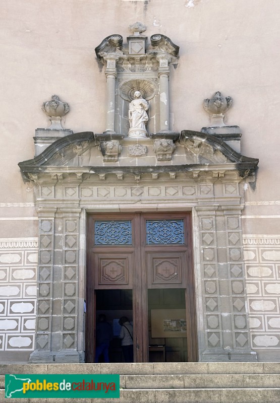 Centelles - Església de Santa Coloma (Foto: Albert Esteves, 2023) Centelles - Església de Santa Coloma