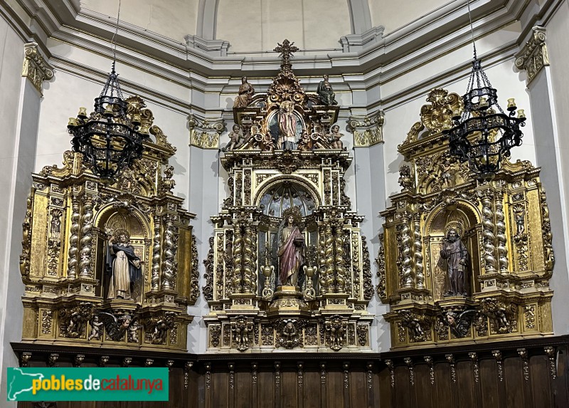 Centelles - Església de Santa Coloma (Foto: Albert Esteves, 2023) Centelles - Església de Santa Coloma