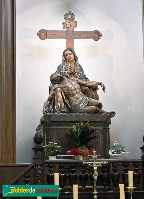 Centelles - Església de Santa Coloma. Capella Fonda (Foto: Albert Esteves, 2023) Centelles - Església de Santa Coloma. Capella Fonda