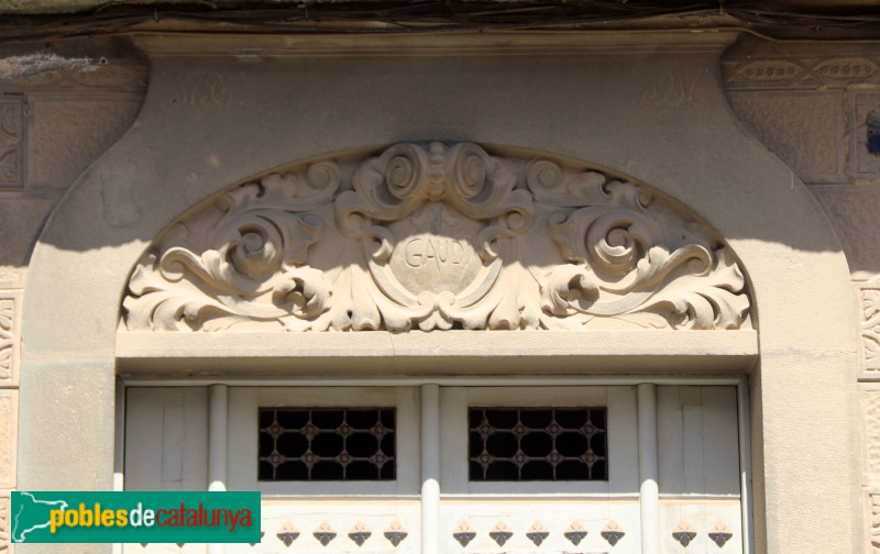 Centelles - Casa Gaudí Safores (Casa Oller) (Foto: Albert Esteves, 2023) Centelles - Casa Gaudí Safores (Casa Oller)