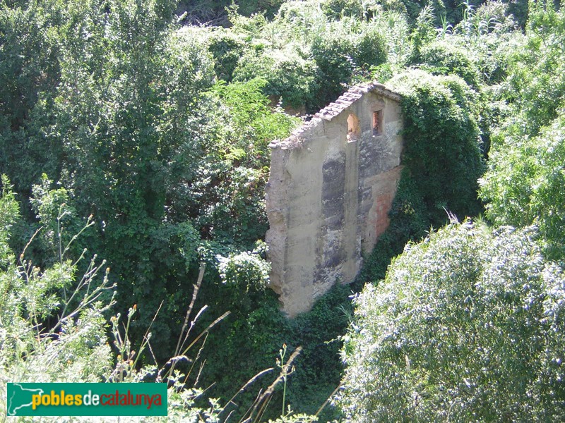 Centelles - Molí de les Canes (Foto: Agents Rurals -invarquit.gencat.cat-, 2011) Centelles - Molí de les Canes
