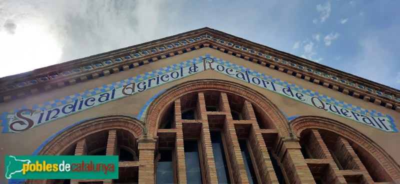 Rocafort de Queralt - Celler de la Societat Agrícola (Foto: <i>Vicent Miralles</i>, 2023) Rocafort de Queralt - Celler de la Societat Agrícola