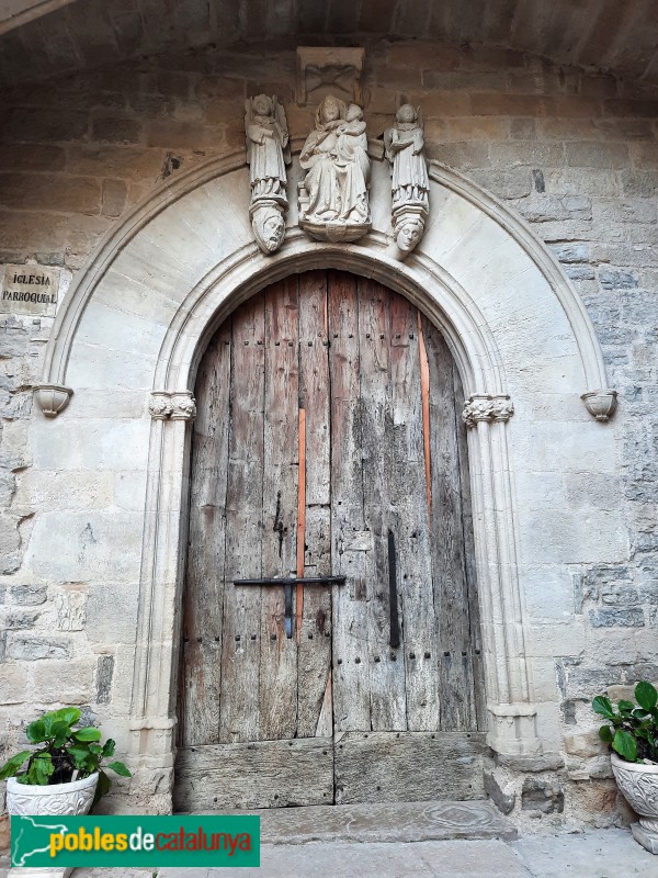 Conesa - Església de Santa Maria (Foto: Vicent Miralles, 2023) Conesa - Església de Santa Maria