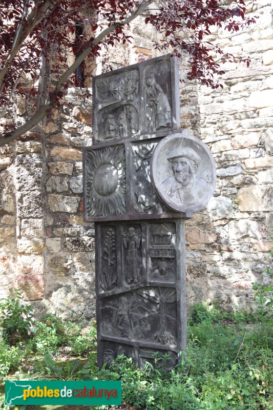Cànoves i Samalús - Monument a Ramon Garriga Boixader