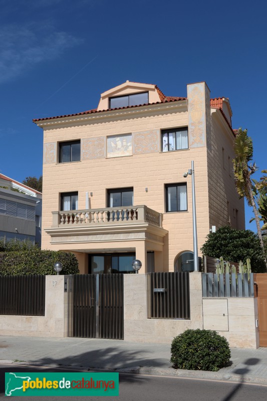 Sitges - Casa J. Figueres. Villa Carmen (Foto: Albert Esteves, 2023) Sitges - Casa J. Figueres. Villa Carmen