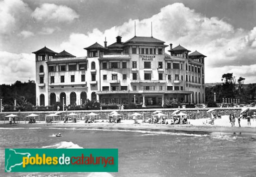 Sitges - Hotel Terramar. Postal antiga Sitges - Hotel Terramar. Postal antiga