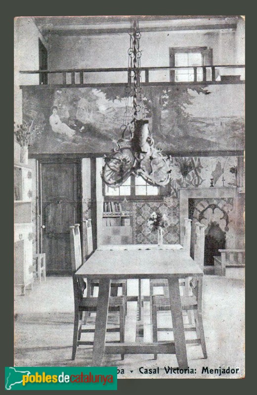 Gualba - Can Monteys. Interior. Posta antiga