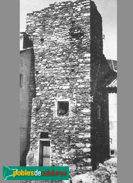 Barruera - Torre del Pubill (Foto: <i>Pere Català Roca -calaix.gencat.cat-</i>, 1964) Barruera - Torre del Pubill