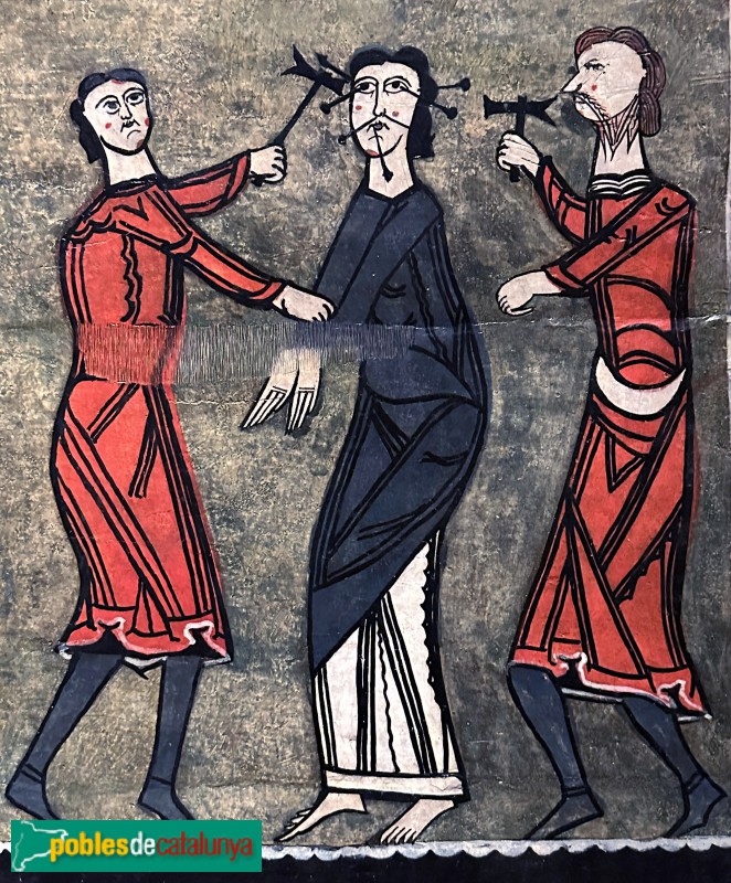 Durro - Frontal d'altar de Sant Quirc (MNAC) (Foto: Albert Esteves, 2023) Durro - Frontal d'altar de Sant Quirc (MNAC)