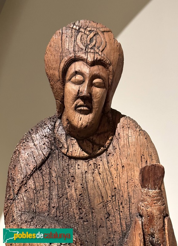 Davallament d'Erill la Vall. Figures conservades al MNAC (Barcelona) (Foto: Albert Esteves, 2023) Davallament d'Erill la Vall. Figures conservades al MNAC (Barcelona)