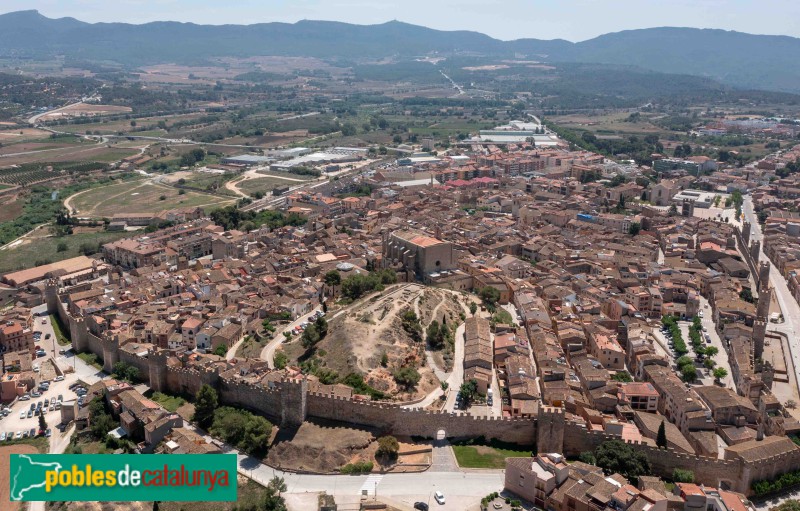 Montblanc - Muralla (Foto: Francesc Vidal-Barraquer, 2023) Montblanc - Muralla
