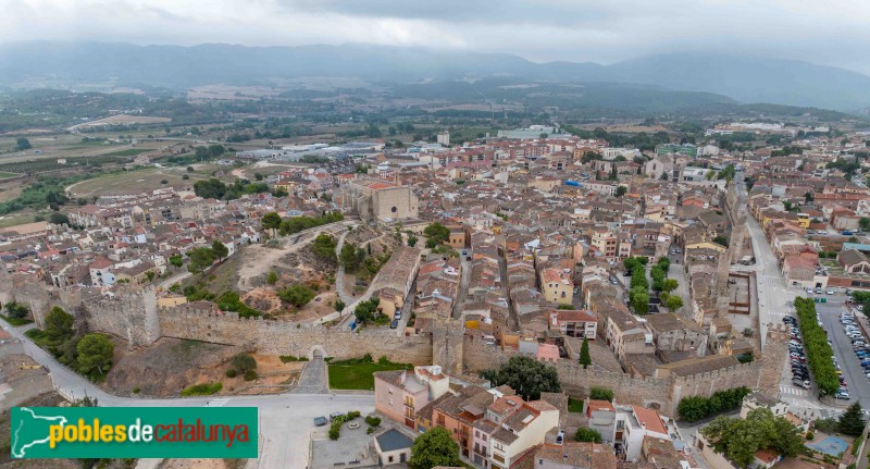 Montblanc - Muralla (Foto: Francesc Vidal-Barraquer, 2023) Montblanc - Muralla