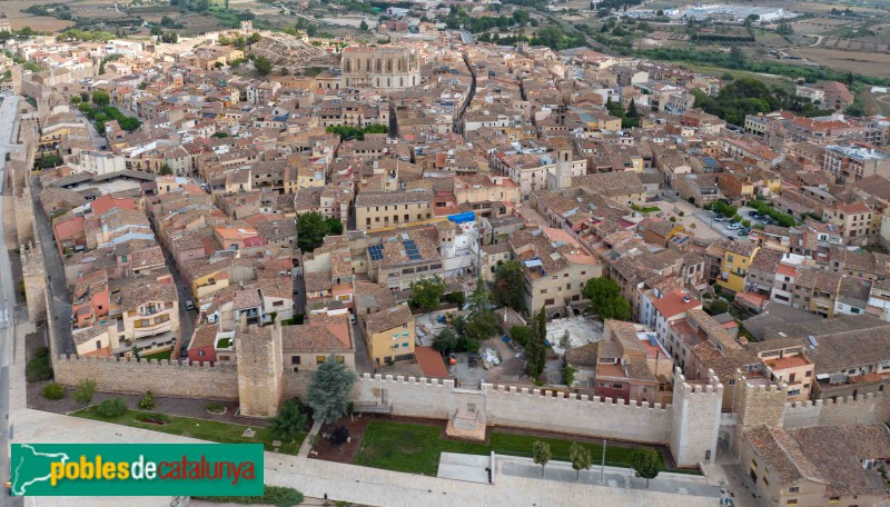 Montblanc - Muralla (Foto: Francesc Vidal-Barraquer, 2023) Montblanc - Muralla