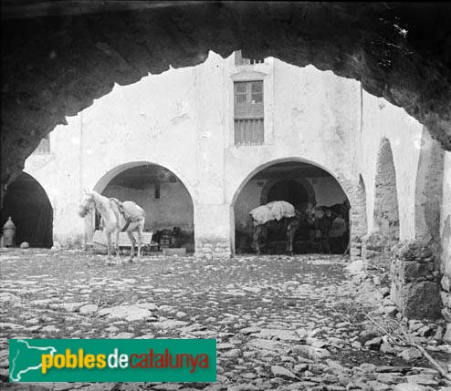 Boí - Balneari de Caldes de Boí (Foto: Albert Oliveras -Arxiu Fotogràfic Centre Excursionista de Catalunya-, 1926) Boí - Balneari de Caldes de Boí