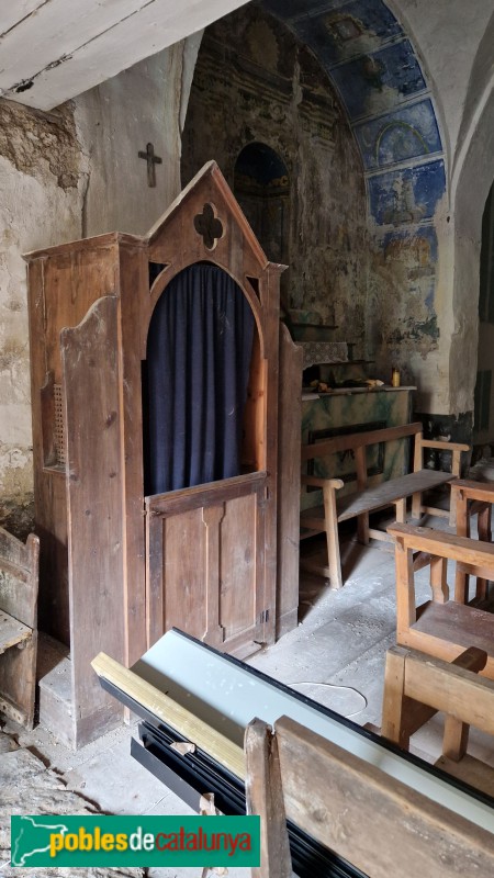 Martinet i Montellà - Església de Sant Climent d'Estana (Foto: <i>Rosa Maria Gil</i>, 2023) Martinet i Montellà - Església de Sant Climent d'Estana