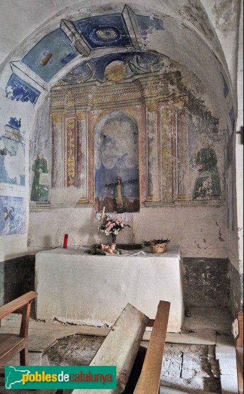 Martinet i Montellà - Església de Sant Climent d'Estana (Foto: <i>Rosa Maria Gil</i>, 2023) Martinet i Montellà - Església de Sant Climent d'Estana