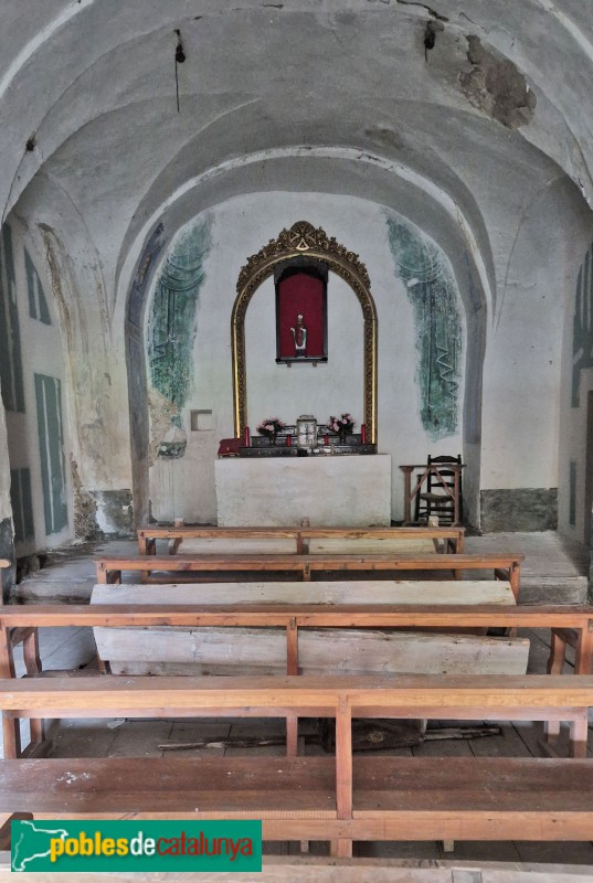 Martinet i Montellà - Església de Sant Climent d'Estana (Foto: <i>Rosa Maria Gil</i>, 2023) Martinet i Montellà - Església de Sant Climent d'Estana