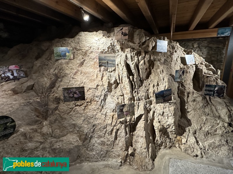 Boí - Casa del Parc. Àmbit expositiu (Foto: Albert Esteves, 2023) Boí - Casa del Parc. Àmbit expositiu