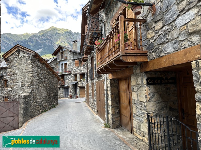 Boí - Nucli urbà (Foto: Albert Esteves, 2023) Boí - Nucli urbà