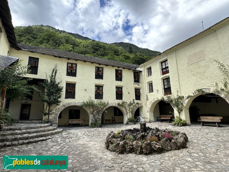 Boí - Balneari de Caldes de Boí (Foto: Albert Esteves, 2023) Boí - Balneari de Caldes de Boí