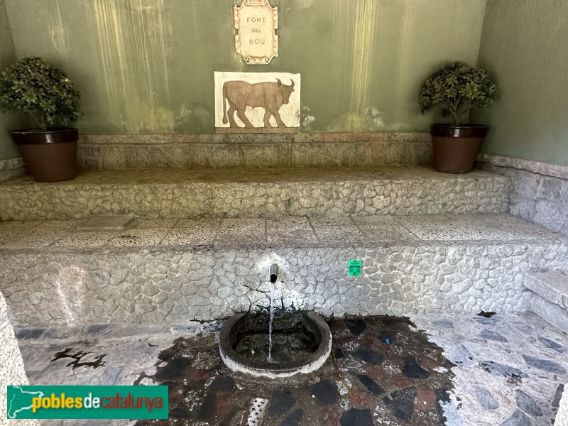 Boí - Caldes de Boí. Font del Bou (Foto: Albert Esteves, 2023) Boí - Caldes de Boí. Font del Bou